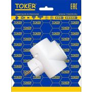 Тройник1 гн с/з 16А универ, белый в инд. упак. (3T1а УП)