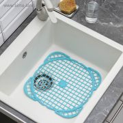 Решётка в раковину, 31,5×31,5 см, универсальная, МИКС