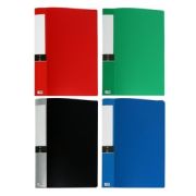 Папка А4, 30 прозрачных файлов, 400-500 мкм, МИКС