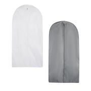 Чехол для одежды 60х130см, с молнией, полиэстер, 2 цв