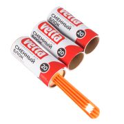 Ролик для чистки одежды + 2 сменных блока, 20 л.