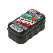 Губка Двойной Блеск д/кож. Мини черн.