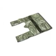 Мешки для мусора ПНД с ручками рулон 30л/30шт/11 мкм (Крепак)