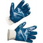 Перчатки нитриловые полный облив. Манжета