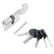 Цилиндровый механизм АЛЛЮР HD FG 60-5K CP хром перф. кл./верт.