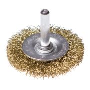 Щетка-крацовка для дрели для дрели круглая диаметр 75 мм