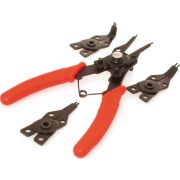 Съемник стопорных колец с 4 насадками