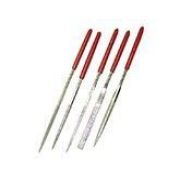 Набор алмазных надфилей 5 предметов 3x140х50мм, рукоятки ПВХ