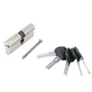 Цилиндровый механизм АЛЛЮР HD F 80-5K CP хром перф./кл.