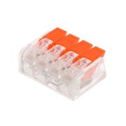 Клемма соединительная СК-221-414 компактная (4,0мм2) (4 провода)