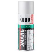 КУДО KU-1101 Эмаль аэрозольная универсальная белая матовая (0,52л)