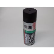 КУДО KU-1102 Эмаль аэрозольная универсальная черная матовая (0,52л)