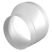 Соединитель эксцентриковый круглого воздуховода с круглым пластик D100/125, 1012,5РЭП