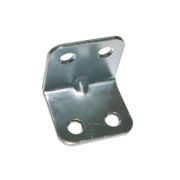 Уголок мебельный 25х25х25мм , оцинкованый