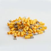 Наконечник плоский Изолированный (мама) РпИм 6-250 желт.