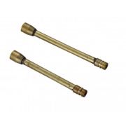 Удлинитель подводки д/смесит(Lt),120мм/110 мм-М10х1,желтый,(2шт/уп)